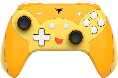 DRAGONSHOCK POPTOP COMPACT BT CONTROLLER BLUETOOTH SENZA FILI PIKA COMPACT COMPATIBILE CON NINTENDO SWITCH - SWITCH LITE - SWITCH OLED GIALLO